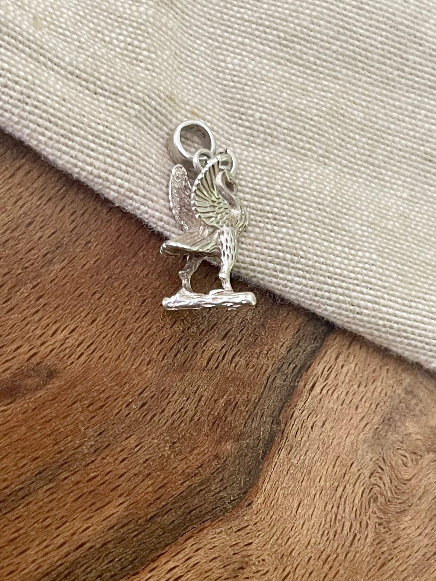 Egale Pendant Sterling 925 Silver Charm Symbolic of strength Courage Freedom