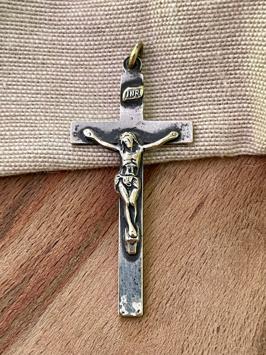 Christian Cross Prayer Pendant Sterling 925 Silver God Answers Prayer Church